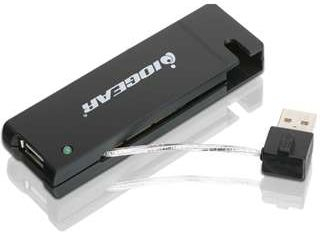 USB разводник IOGEAR 4 порти, USB 2.0, компактен, црн