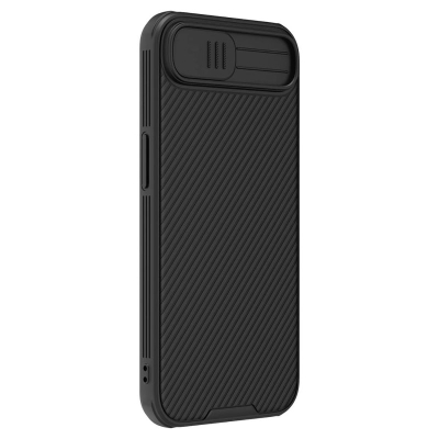 Mbrojtëse telefoni Nillkin CamShield Pro, për iPhone 16e, me kapak kamere, e zezë