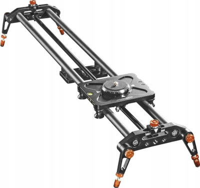 Slider kamere Walimex 21640, karboni, këmbë të rregullueshme, i zi