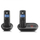Telefon pa fije Beafon Motorola E212 Voice Twin, 2 receptorë, sekretari telefonike, i zi