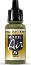 Bojë akrilike për airbrush Vallejo Model Air 71411 Grass Green, 17ml, jeshile bari