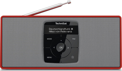 Radio TechniSat DIGITRADIO 2S, DAB+, stereo, e zezë