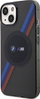 Mbrojtëse telefoni BMW Tricolor Stripes MagSafe për iPhone 14, TPU PC, e zezë