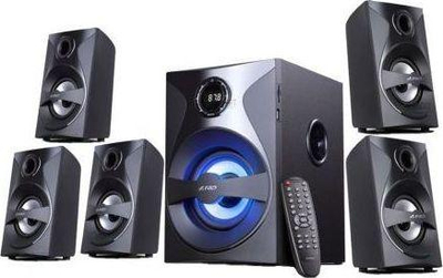Sistem zëri Fenda F&amp;D F3800X, 5.1, Bluetooth, i zi