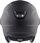 Helm skijimi Alpina Alto V Visor, me vizor, e zezë