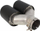 Maje marmite MTuning Double Muffler Tip 2x101mm, hyrje 63mm, karbon, e zezë