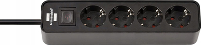 Продолжен кабел Brennenstuhl, 4 приклучоци Schuko Type F, 1.5m, бел