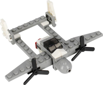 Set konstruktiv Alleblox AB3037, 3 në 1, 62 pjesë, shumëngjyrësh