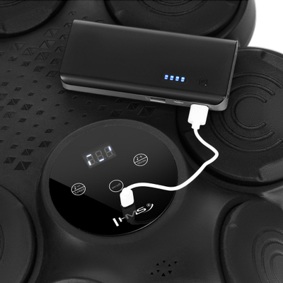 Pllakë boksi elektronike HMS TB30, Bluetooth, me muzikë dhe doreza, e zezë