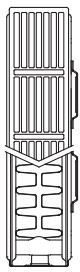 Radiator Caradon Compact, tip C22, 300 x 1800 mm