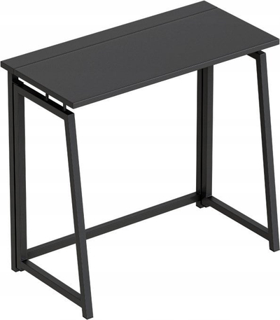 Tavolinë palosëse Mark Adler Leader 1.5, 80x40 cm, e zezë