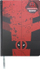 Тетратка Marvel Deadpool, A5, страници со линии, црвено и црно