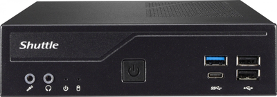 Mini PC barebone Shuttle DH610S XPC Slim, LGA1700, DDR4, i zi
