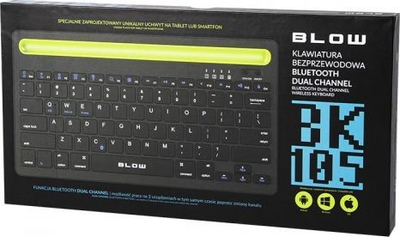 Tastierë Blow BK105, wireless, US, e zezë