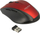 Maus Delock 12493, wireless, USB, i zi dhe i kuq