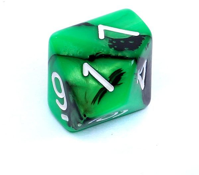 Set zaresh REBEL RPG, të gjelbërta/zeza
