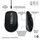 Maus Logitech MX Anywhere 3S for Mac, wireless, 8000 DPI, gri Space Gray