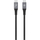 Dviced USB4 Braided Cable, 80 Gbps, 240 W, (Thunderbolt Compatible), 1m, Black