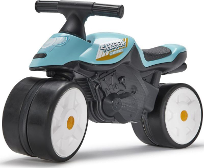 Мотор балансирач Falk Baby Moto Team Bud Racing, до 25 kg, за 1 година+, сина боја