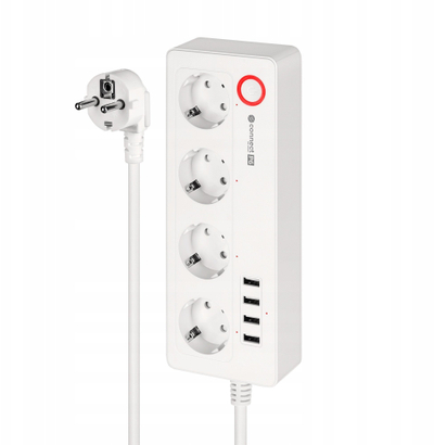 Shirit elektrik Kruger&amp;Matz, 4 prize gjermane, 4 porta USB