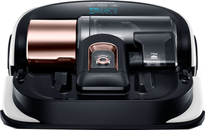 Fshesë me korrent robot Samsung VR20H9050UW, CycloneForce, bateri litium 1 orë, e zezë argjendi