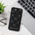 Maskë telefoni Karl Lagerfeld KLHMP16LPGKHPHK për iPhone 16 Pro 6.3", lëkurë ekologjike, MagSafe, e zezë