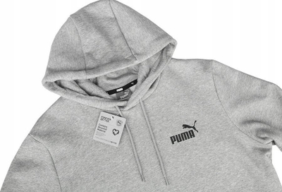 Bluzë me kapuç Puma ESS+ Tape Hoodie FL M për burra, gri