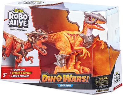 Figurë lodër dinosauri Zuru Robo Alive Dino Wars Raptor, me zë, shumëngjyrëshe
