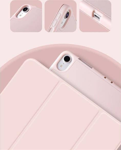 Mbulesë tablet Tech-Protect SmartCase për iPad Air 4 2020 dhe iPad Air 5 2022, me vend për Apple Pencil, vjollcë