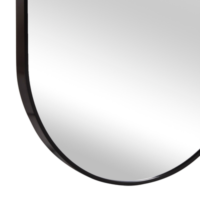 Pasqyrë Archer ovale 59x79Hcm (HM4500.01), zezë
