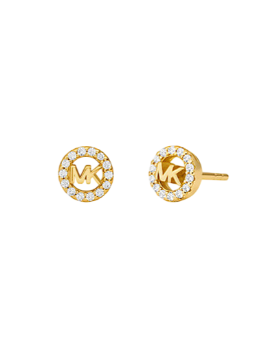 Set dhuratë për femra Michael Kors, Qafore + Vathë, të artë/ transparent