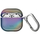 Заштитна маска за слушалки Uniq Iridescia за AirPods 4, TPU, со карабин, во повеќебојна боја Midnight Quartz