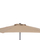 Çadër alumini me 6 shkopinj Kacen Φ250x236Hcm (HM6030.04)