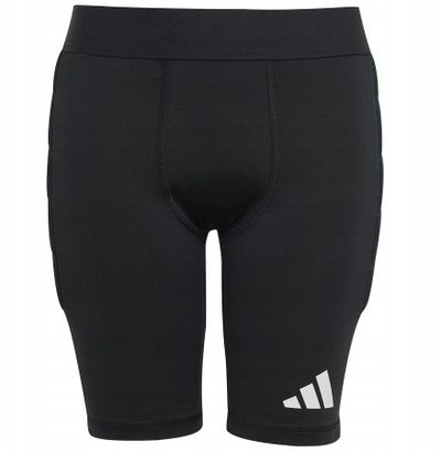 Shorc portjeri adidas Squadra Jr 25 GK, për kalamaj, poliestër, të zeza