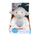 Lodër pelushi JetWorld PLUSH SHEEP PROJECTER 450K G, projektor drite, për kalamaj, e bardhë