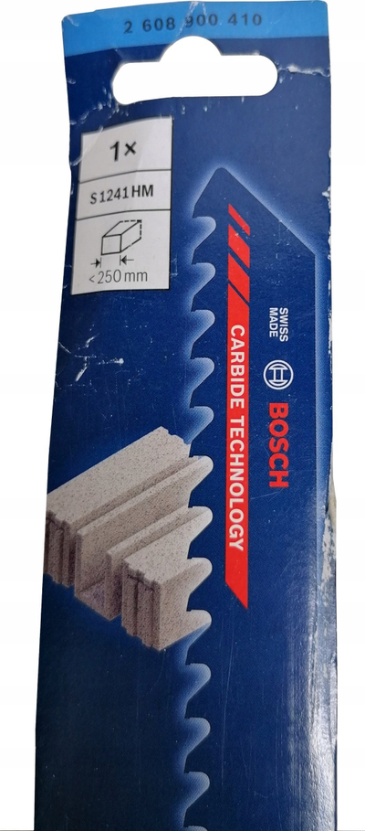 Teh sharrë sabre Bosch Expert S1241HM, 300mm, për beton të ajrosur, i argjendtë