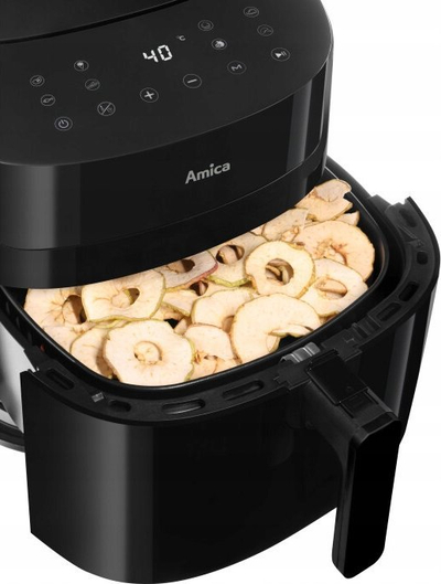 Fritezë me ajër Amica AFD 5010, 6L, panel me prekje, e zezë