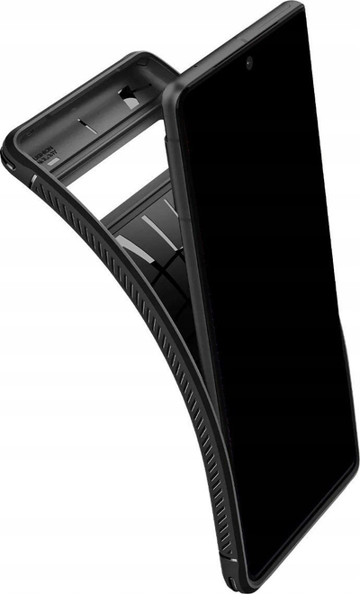 Футрола за телефон Spigen Rugged Armor за Google Pixel 7, флексибилен TPU, заштита од удари, црна мат