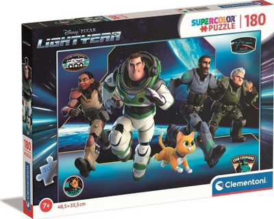 Puzzle Clementoni Disney Pixar Lightyear, 180 copa, Supercolor, shumëngjyrësh