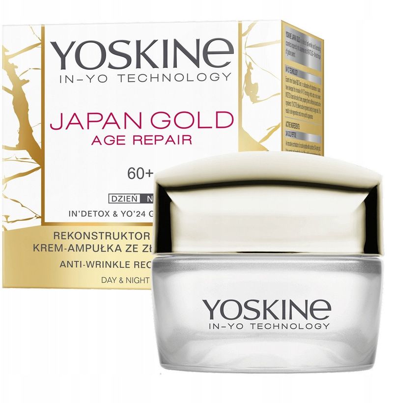 Krem fytyre Yoskine Japan Gold Day and Night 60+, 50 ml