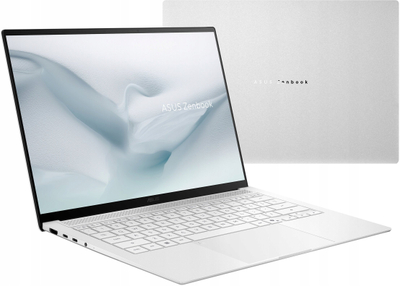 Laptop ASUS Zenbook S14 UX5406AA, 14" 3K OLED, Intel Core Ultra 9, 32GB RAM 1TB SSD, i bardhë