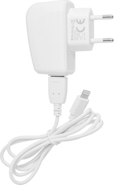 Karikues Lmobile për iPhone 5 gjer te X, me Lightning, i bardhë