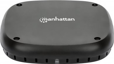 Безжичен полнач под маса Manhattan, 15W, Qi, црн