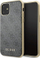 Kapak telefoni Guess 4G për iPhone 11 Pro, GUHCN61G4GG, gri me ar