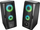 Kutia zanore Rampage RMS X9, 2.0, RGB, e zezë