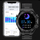Smartwatch Gravity GT13, me ekran të zgjuar, që mban mend aktivitetin, i zi
