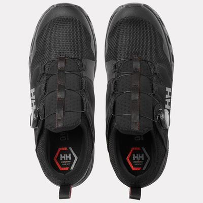 Këpucë pune Helly Hansen Chelsea Evo Brz Low Boa O1, të lehta, me rrjetë që merr frymë, të zeza