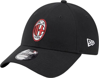 Kapelë bejsbolli New Era Core 9FORTY AC Milan 60363653, me rregullim, pambuk, e kuqe