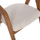 Karrige ngrënieje Enor 53×59×81 Hcm (HM18020.01), bezhë
