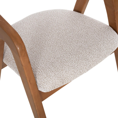 Karrige ngrënieje Enor 53×59×81 Hcm (HM18020.01), bezhë